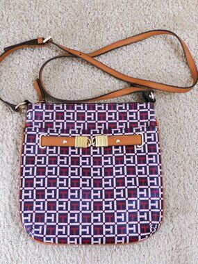 Tommy Hilfiger Monogram Crossbody Shoulder Bag